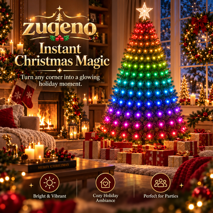 🎄 Smart Christmas Tree Lights — App-Controlled Color Effects for a Stunning Holiday Glow