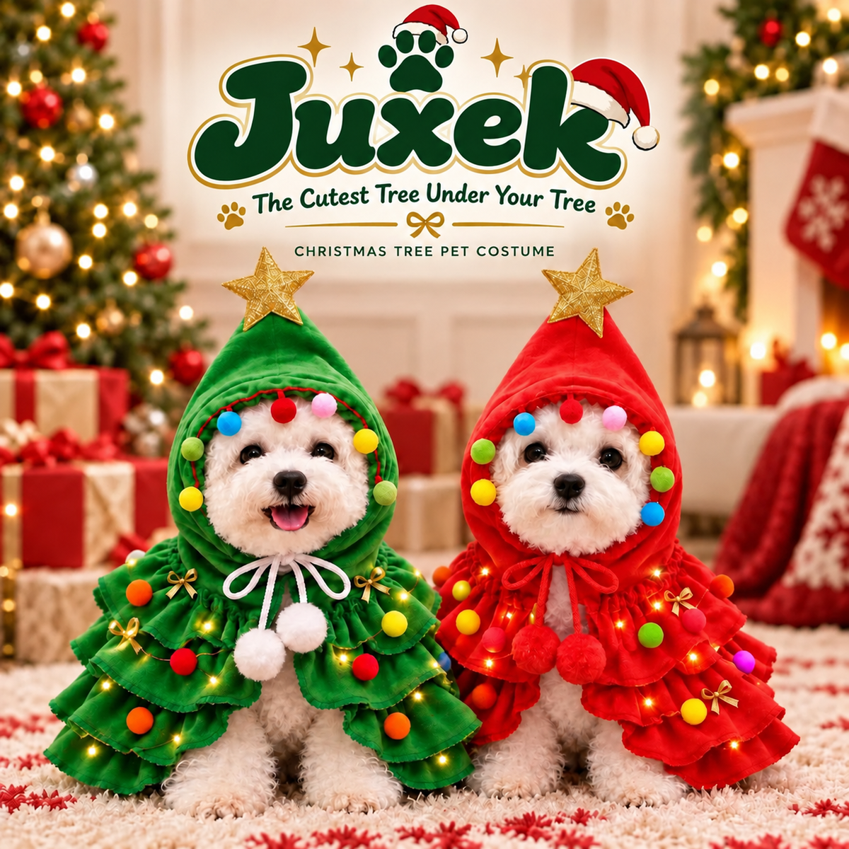 Juxek - Christmas Tree Pet Costume
