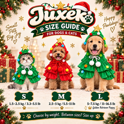 Juxek - Christmas Tree Pet Costume