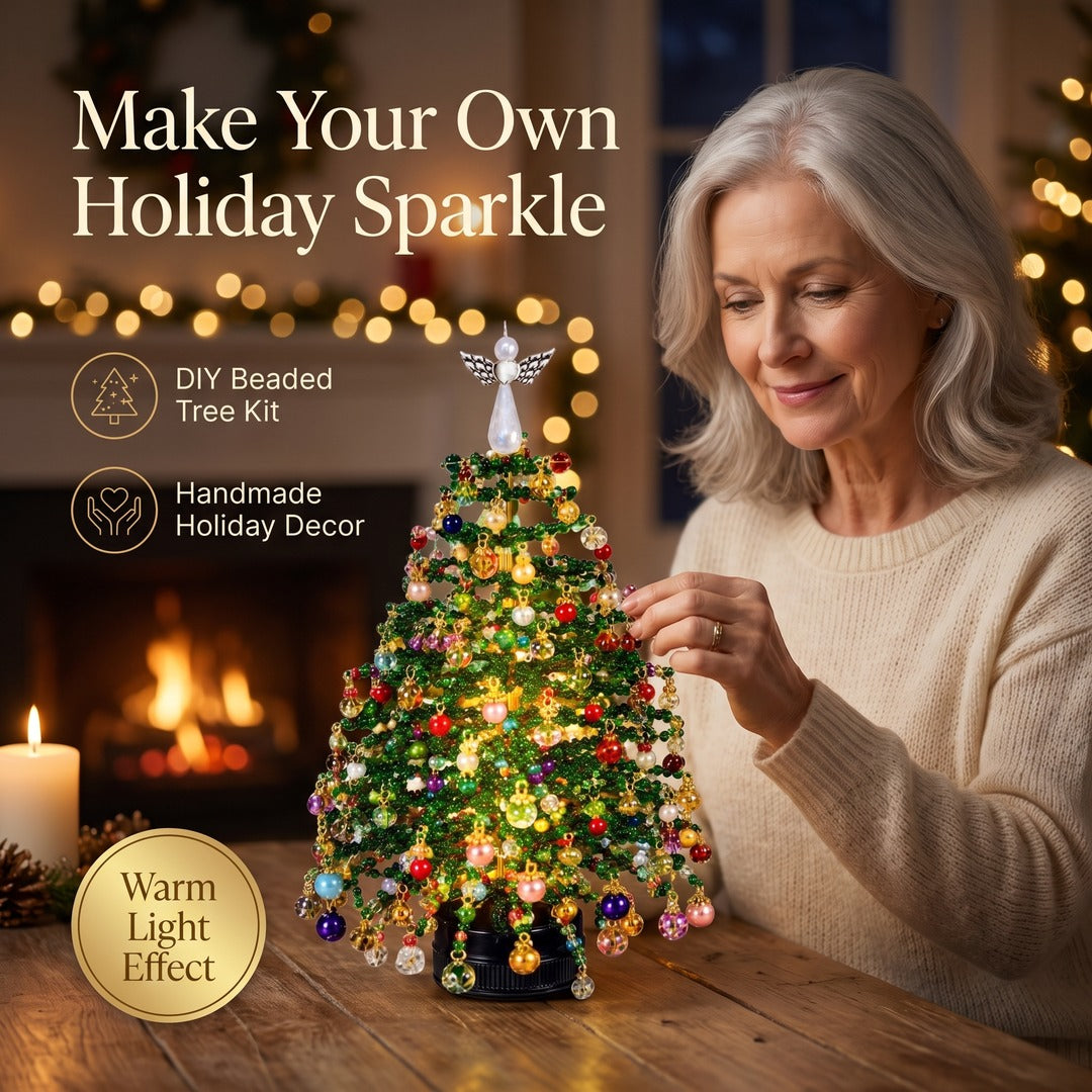 Zuqeno™ Beaded Christmas Tree Kit